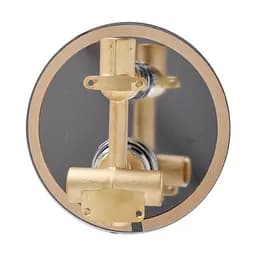 Душова система вбудована TOPAZ LOFT TLF 32205-H39-C змішувач з ручною та верхньою лійкою для ванної кімнати хром - мініатюра 9