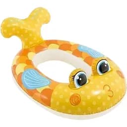 Детский надувной плотик Intex 59380 NP Рыба. Размером 100x97см, от 3 лет
