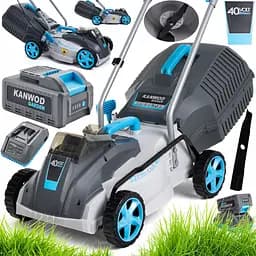 Газонокосарка акумуляторна Kanwod KGALM-4032 32 см 30 л - мініатюра 3
