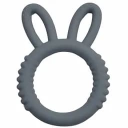 Прорезыватель для зубов Lindo Ушки серый (DK 06ж)