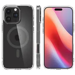 Чохол протиударний Spigen Ultra Hybrid MagFit MagSafe для Iphone 16 Pro Max (6.9") Прозорий Graphite ACS07999 - мініатюра 4