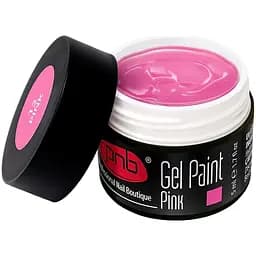 Гель-фарба PNB UV/LED Gel Paint Pink PNB 12 рожева 5 мл