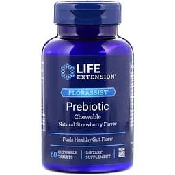 Пребіотик Life Extension Florassist Prebiotic Chewable 60 таблеток