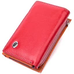 Стильний жіночий гаманець із якісної натуральної шкіри ST Leather 19460 різнокольоровий