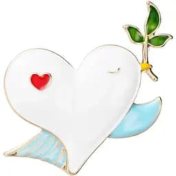 Брошь Голубь мира брошь-булавка (84946792)