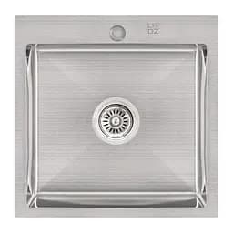 Кухонна мийка Lidz H5050 Brush 3.0/1.0 мм (LIDZH5050BRU3010), Нержавіюча сталь