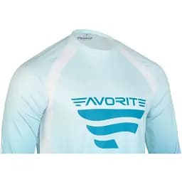 Реглан Favorite Basic Jersey F Logo M Блакитний - мініатюра 3