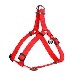 Шлея для собак водостойкая Waudog Waterproof, c QR-паспортом, металлическая пряжка-фастекс, S, Ш 15 мм, Дл 40-55 см (4823089319230)