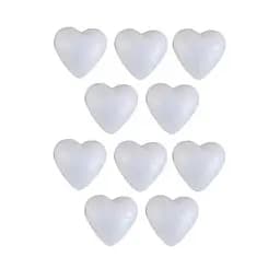 Набор пенопластовых заготовок "Сердца" Bambi 220170G 8,5 см, 20 шт