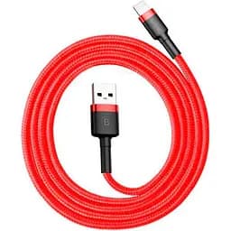 Кабель Baseus Сафули Cable USB to Lightning 2.4A 2m CALKLF-C09 Red