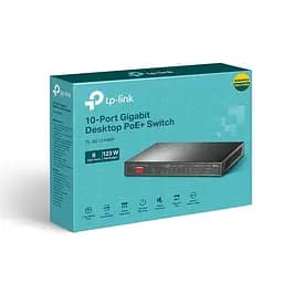 10-портовий гігабітний комутатор з 8 РоЕ+ портами, TL-SG1210MP TP-LINK - мініатюра 4