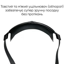 Дитяча маска для плавання Renvo Garsen JR Anti-fog чорний OSFM (1SM110-01) - мініатюра 7