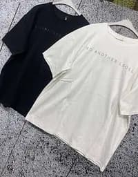 Футболка жіноча з камінням рубчик 20785 S-XL чорна - мініатюра 2