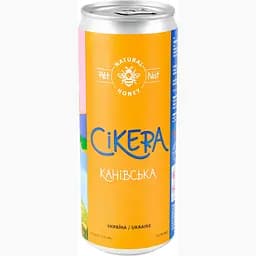 Мед питний Сікера Канівська сухий білий 7% 0.33 л ж/б