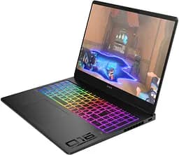 Ноутбук HP OMEN MAX 16-ak0011ua 16" 2K IPS, 400n/Ryzen AI 7-350 (5.0)/24Gb/SSD1Tb/RTX 5060,8GB/DOS/Чорний (C9RZ6EA) - мініатюра 3