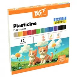 Пластилин Yes Orange Line, 12 цветов, 240 г