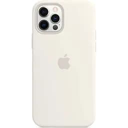 Чохол Silicone Case з MagSafe для Apple iPhone 12/12 Pro (White) ААА [53712]