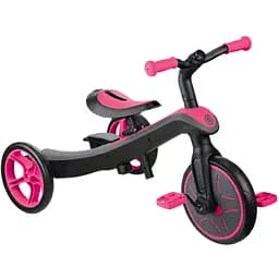 Велосипед триколісний Globber Explorer Trike 4 в 1 рожевий (632-110-3) - мініатюра 5