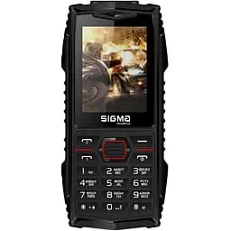 Мобильный телефон Sigma Mobile X-TREME AZ68 Black-red (UA UCRF)