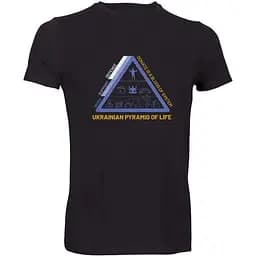 Футболка Fram Ukrainian pyramid of life L Черная (1044-id_7135)