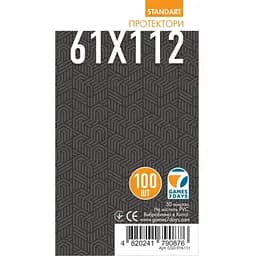 Аксессуар Games 7 Days Протекторы для карт Games7Days 61 х 112 мм French Tarot, 100 шт. STANDART (GSD-016111)