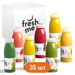 Смузи FreshMe Mикс вкусов смузи Набор 250 мл x 35 шт