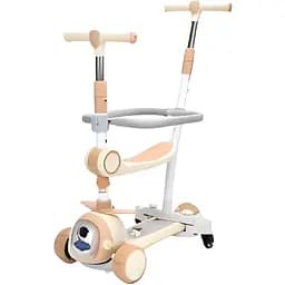 Самокат iTrike JR 3-095 5 в 1 оранжевый