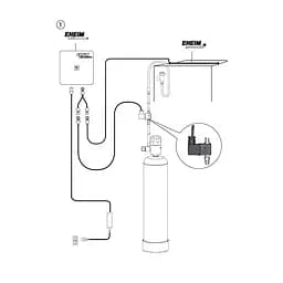 Електроклапан Eheim CO2 magnetic valve PowerLED+ 24 В (6064380) - мініатюра 4