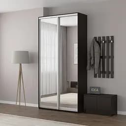 Шафа-купе Idea серія 9 120 x 60 x 210 см Венге темний Дзеркало