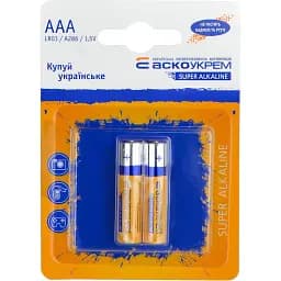 Елемент живлення Brille лужний AАА.LR03.BL2 Аско.LR03.BL2