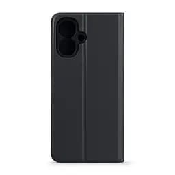Чехол-книжка для TECNO Spark Go 2 4G (KM4), OneFold Case, черный, из экокожи (PU) и TPU, с магнитом, с подставкой и отделением для карт, трансформируется в подставку, противоударный, защита всего корпуса, ArmorStandart (ARM87163) - мініатюра 2