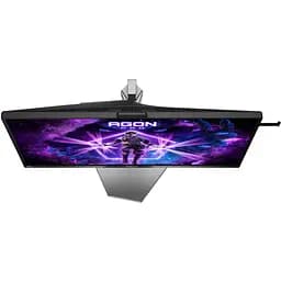 TFT 27" AOC AGON PRO AG276QSG2, QHD, Fast IPS, 360Гц, 0,3мс, 3xHDMI, DP, USB-hub, HAS, Pivot, чор.-с - мініатюра 9