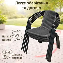 Крісло садове 4Points Prato - мініатюра 6