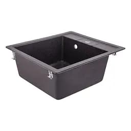 Кухонна мийка Lidz 460x515/200 GRF-13 (LIDZGRF13460515200), Графіт - мініатюра 4