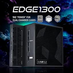 Блок живлення Lian Li Edge 1300W 80 Plus Platinum Black (G9P.EG1300.BE00.EU) - мініатюра 2