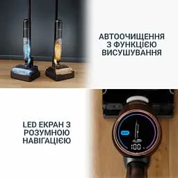 Пилосос Rowenta X-Clean 7 безпровідний миючий чорний (GZ5736E0) - мініатюра 14