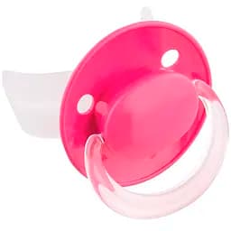 Пустышка Dentistar Stoppi розовая (3960026)