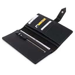 Чоловіче шкіряне портмоне GRANDE PELLE 9х18х1 см acs0018657 - мініатюра 3