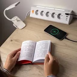 Мережевий фільтр Proove Prism Socket (5xAC + 2xType-C + 2xUSB) 1.6m white (PSPS25002202) - мініатюра 2