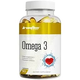 Жирные кислоты IronFlex Omega 3, 90 капсул