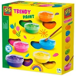 Гуаш Ses Creative Трендові кольори 6 кольорів (00362)