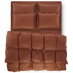 Комплект постельного белья Penelope Catherine brick red, перкаль, кирпичный (svt-2000022297479)