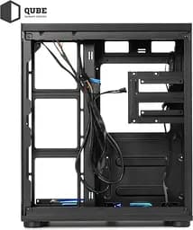 Корпус QUBE AQUARIUM ARGB BLACK AQUARIUM_GBNU3 - мініатюра 5