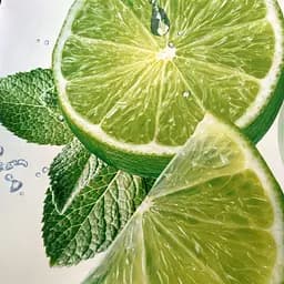 Вінілова наклейка на стіл Лайм 02 ПВХ плівка цитруси лід м'ята зелений 60х120 см Happy Pocket Z180343 - мініатюра 5