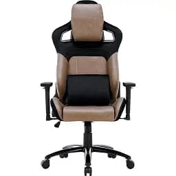 Геймерське крісло GT Racer чорне з коричневим (X-2420 Black/Brown)