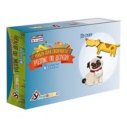 Набір дитячої творчості Розпис по дереву "Магніти-песики" Умняшка РД-012