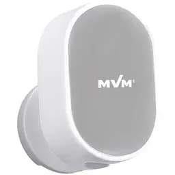 Тримач для душової лійки MVM BP-27, білий із сірим (BP-27 WHITE/GRAY)