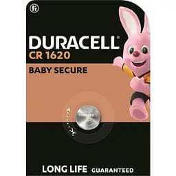 Батарейка Duracell CR1620 литиевая 3V (АРТ1984)