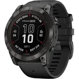 Garmin Fenix ​​7X Pro Sapphire Solar Carbon G. DLC Tit. with Black Band (010-02778-10/11)