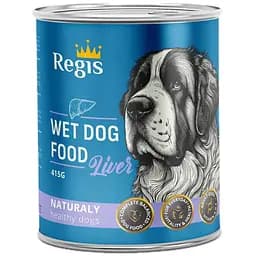 Влажный корм для собак Regis с печенью 415 г